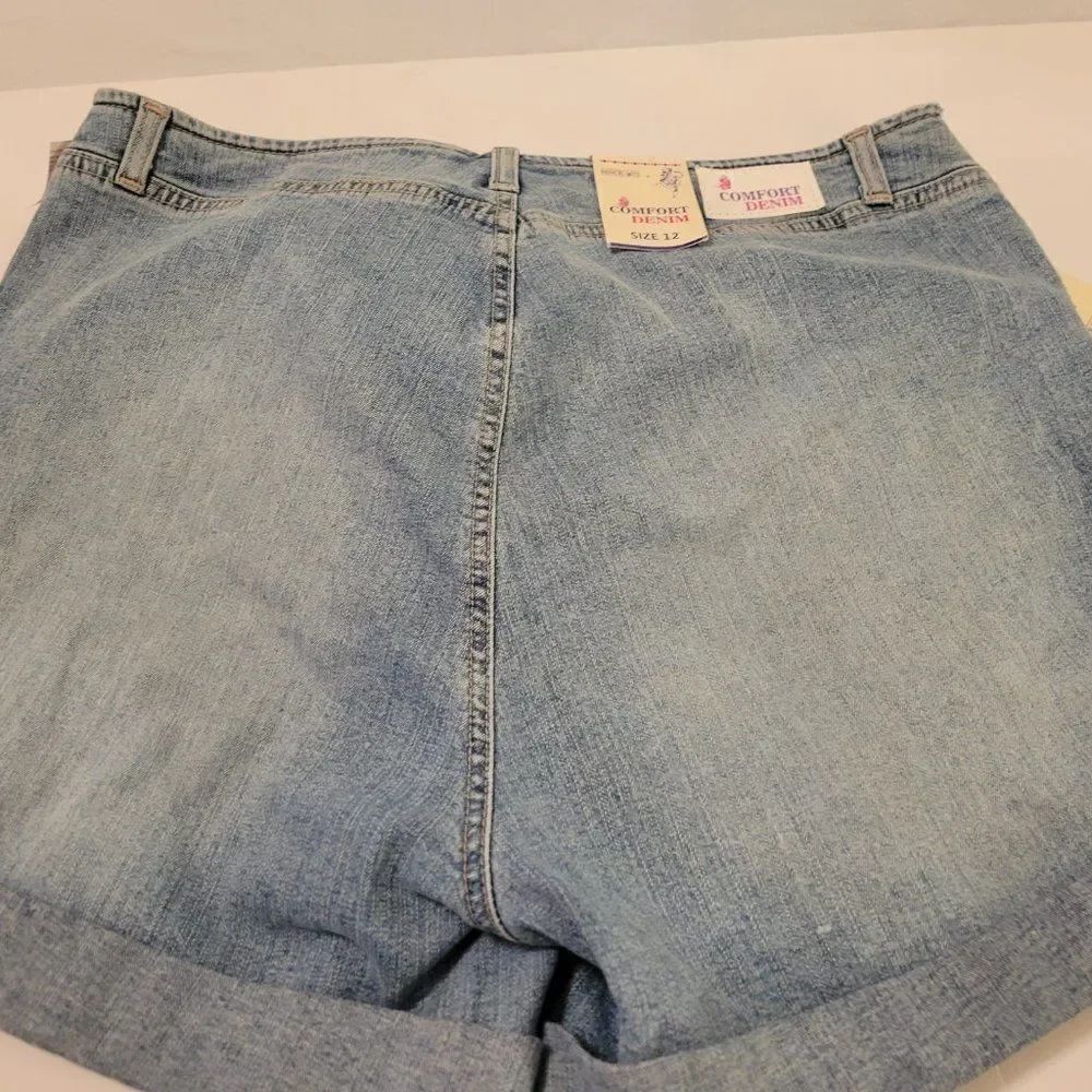 BRAND NEW COMFORT DENIM SHORT - Picture 14 of 16